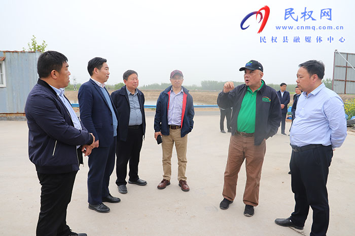 美国大豆出口协会上海代表处水产项目经理张建一行莅民考察