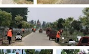 程庄镇：开展道路杂草和杂物清理专项整治活动