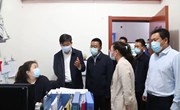 县委书记张团结到龙塘镇调研督导疫情防控工作