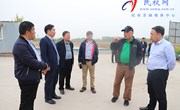美国大豆出口协会上海代表处水产项目经理张建一行莅民考察