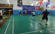 民权县举行第三届“铂金汉酱杯”职工羽毛球邀请赛暨2024年全民健身月启动仪式